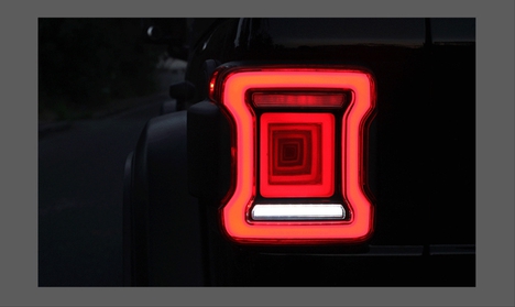 JEEP WRANGLER 08-17 IÇIN UYUMLU 3D LED STOP
